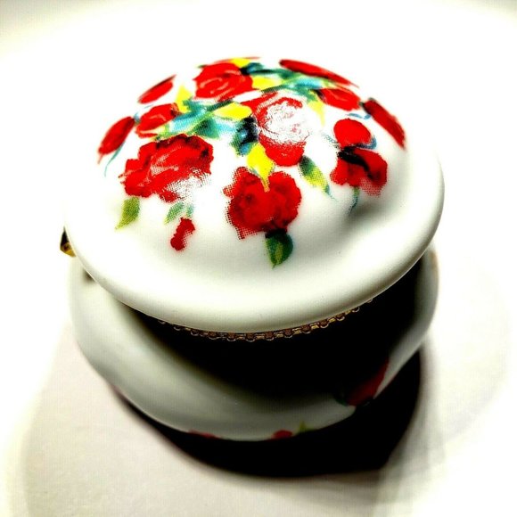 Ben Bridge Porcelain Ring Pill Trinket Box 2005 - Picture 7 of 12